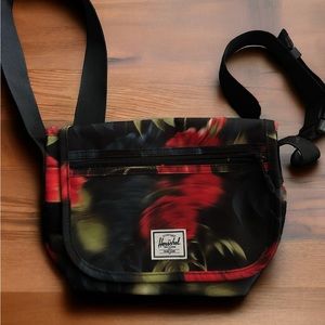 Herschel floral crossbody. Used once excellent condition